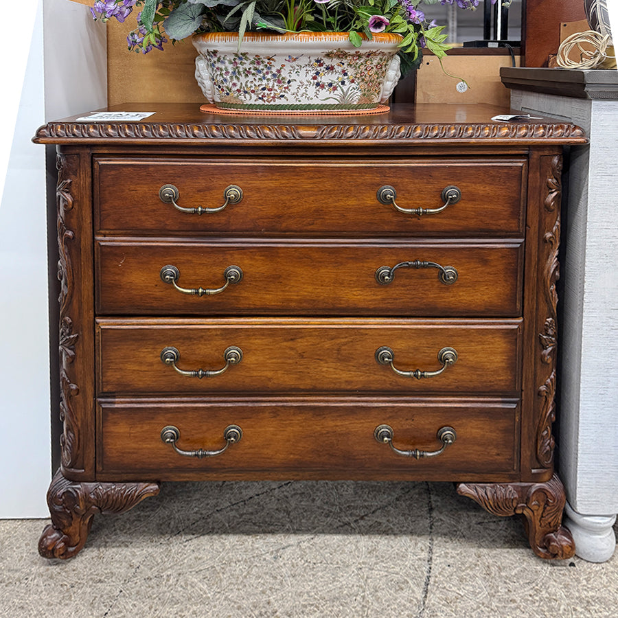 File cabinet- wood, 2 drawers