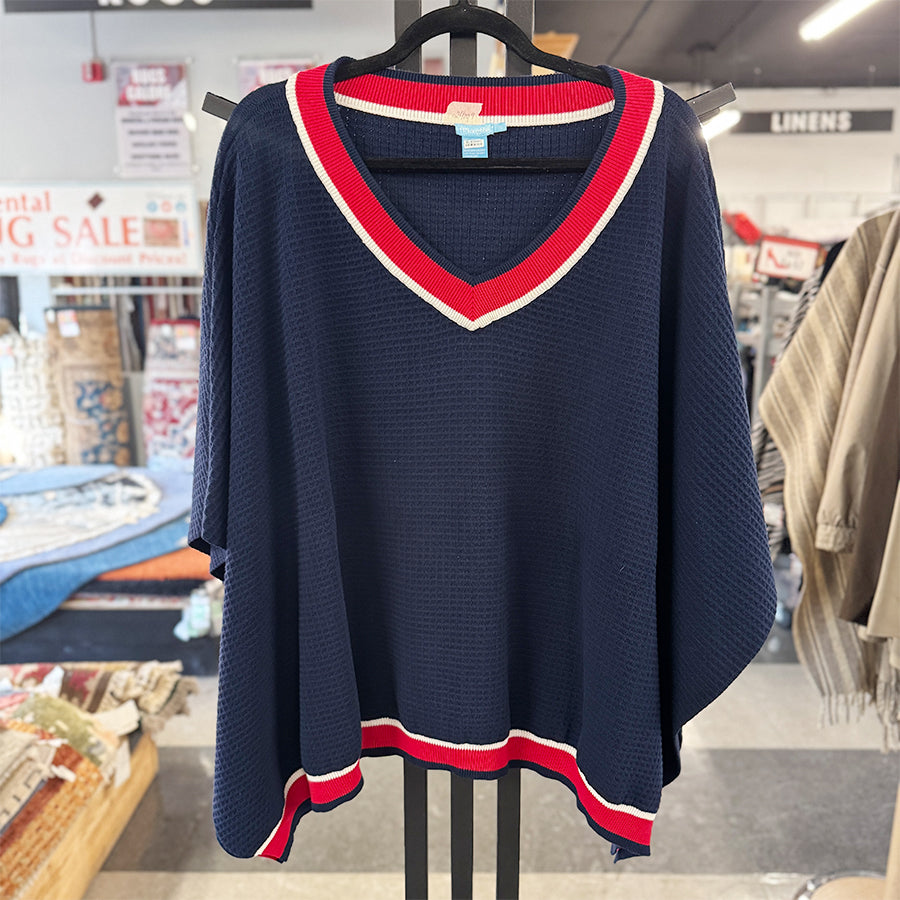 Jmclaughlin sweater navy red white