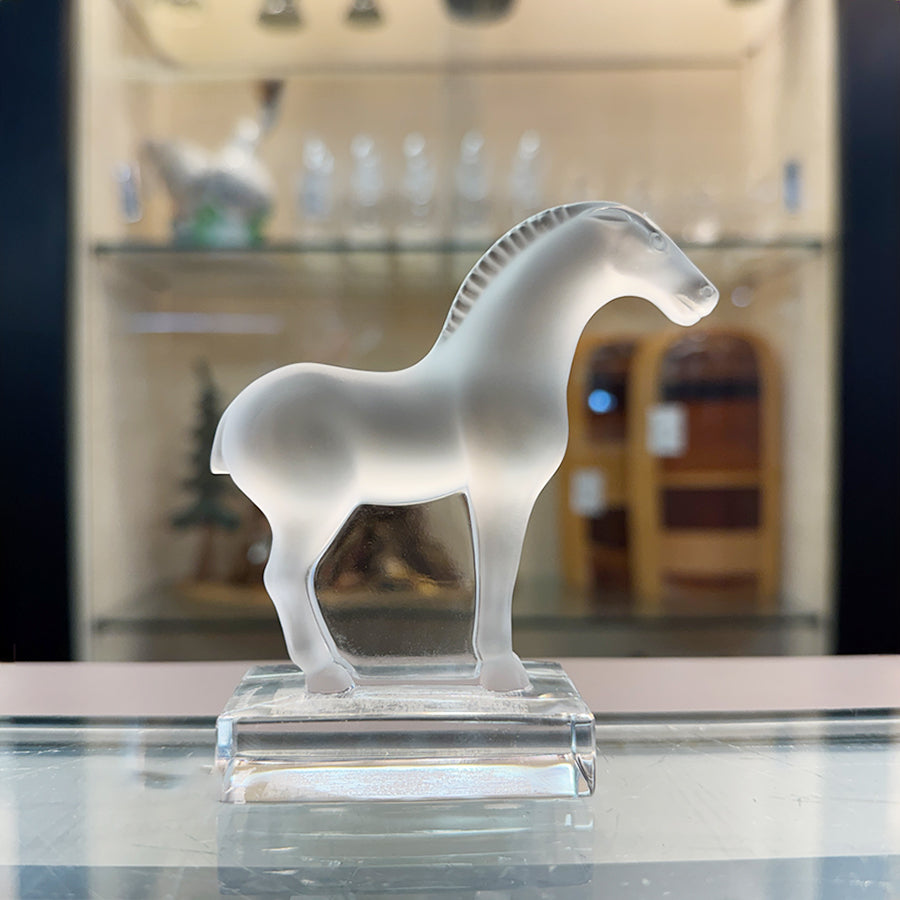 Lalique Cheval Tang Horse