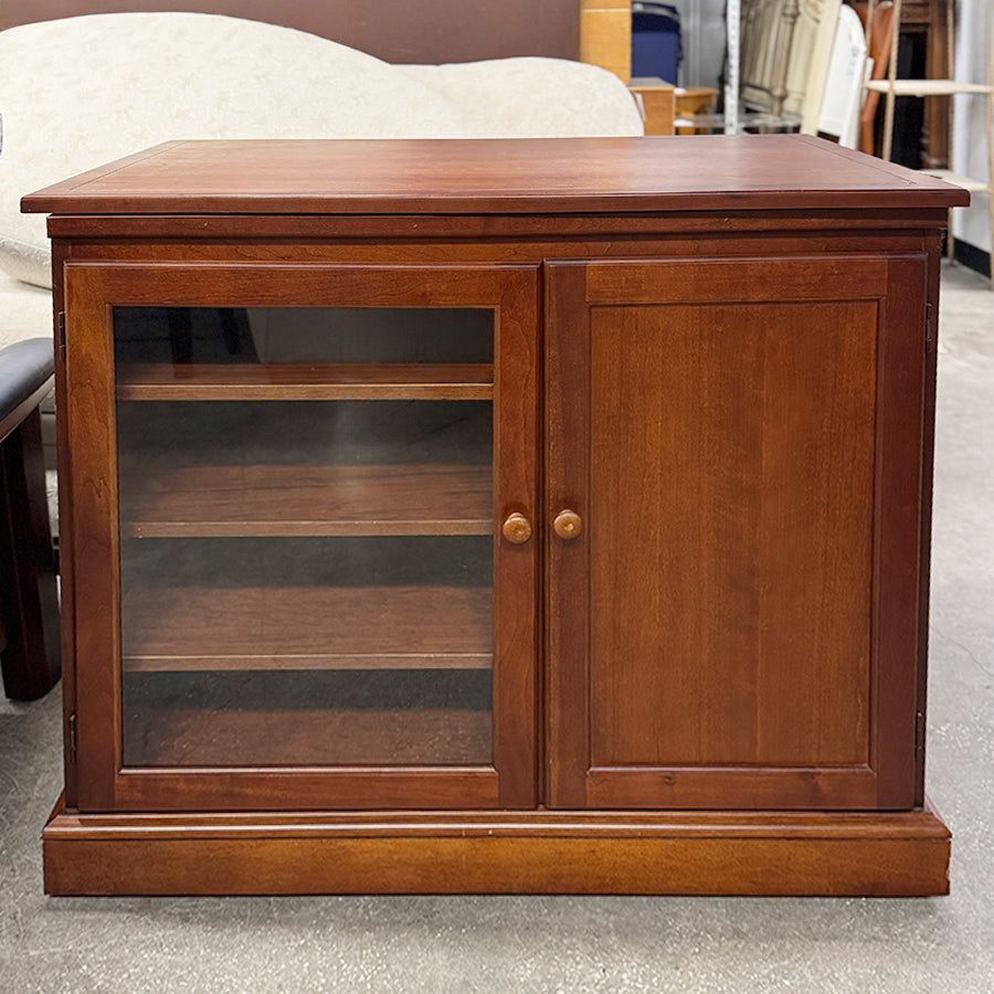 TV console cherry 1 cabinet