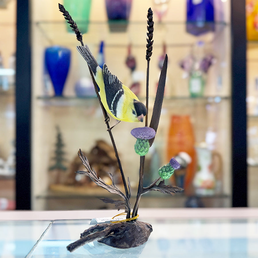 Boehm Goldfinch Figurine