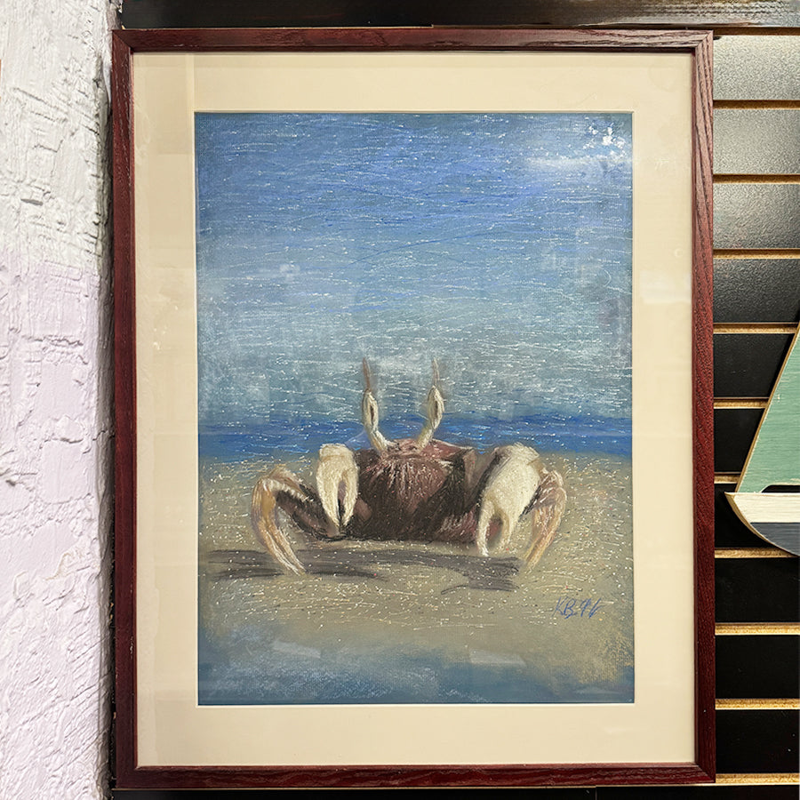 Wall Art 23 x 29 Fiddler Crab Signed KB96