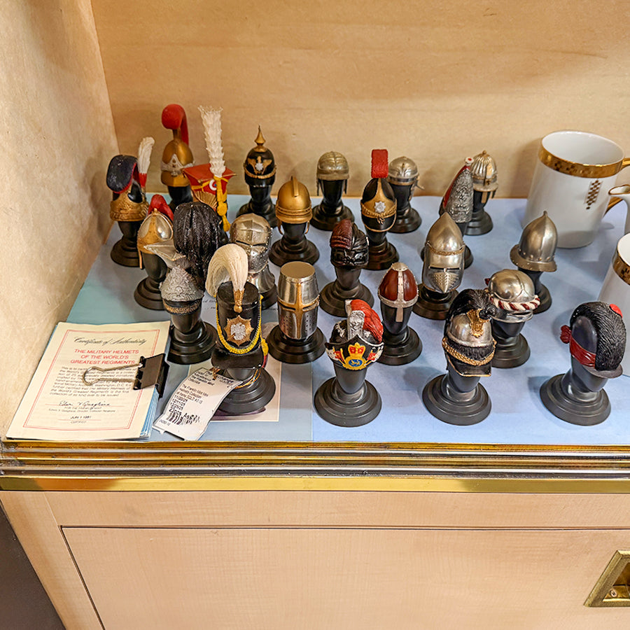 The Franklin Mint Mini Helmets Collection