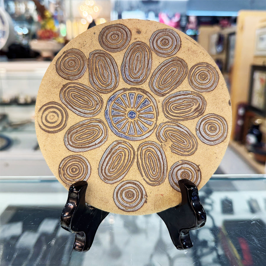 Pottery Trivet Puerto Rico Los Artesanos