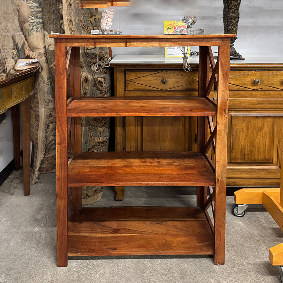 Book Case Exotic Wood