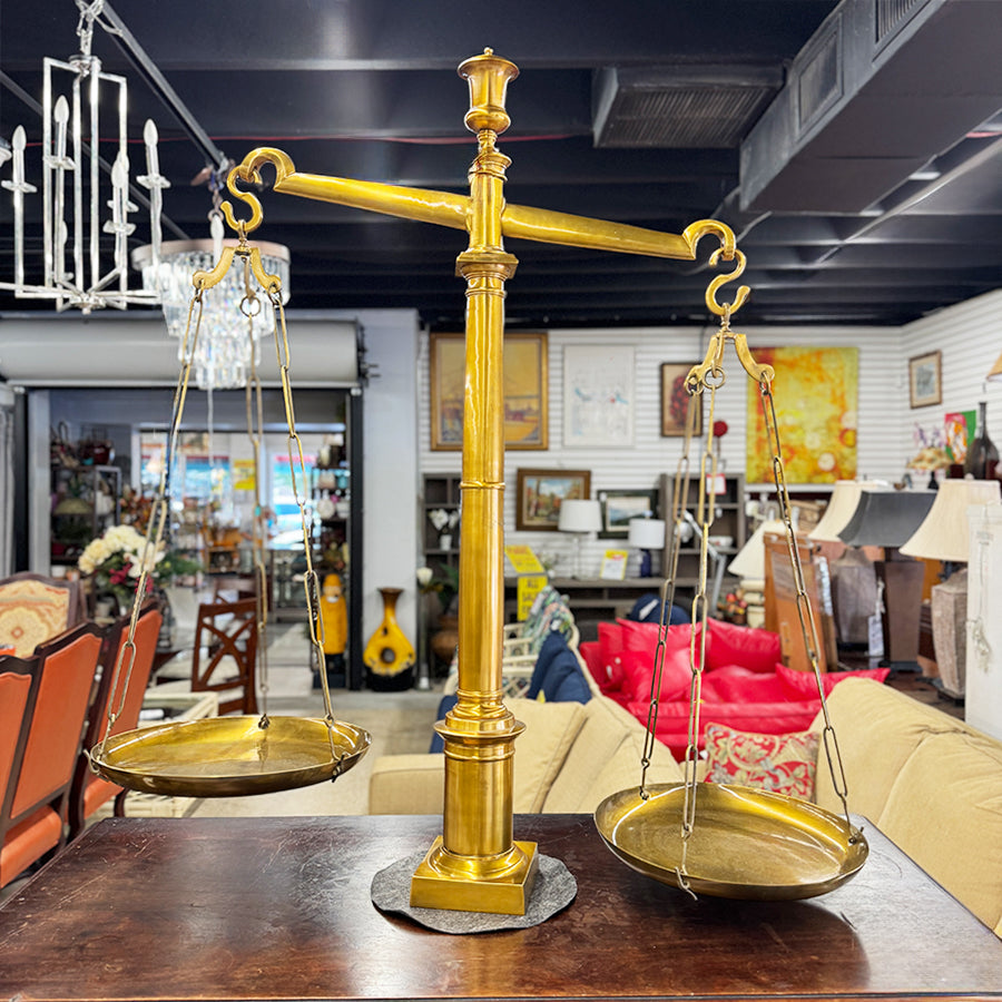 solid brass scale