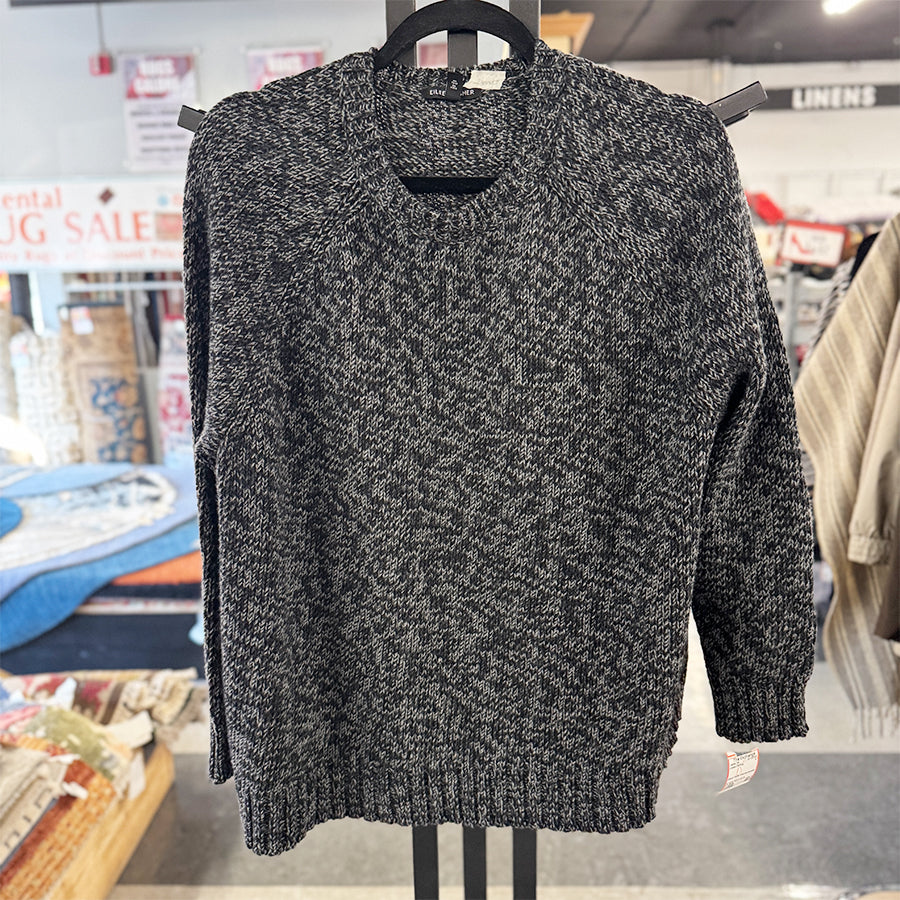 Eileen Fisher charcoal sweater