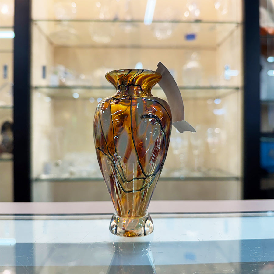 Angelo Fico Art Glass Vase