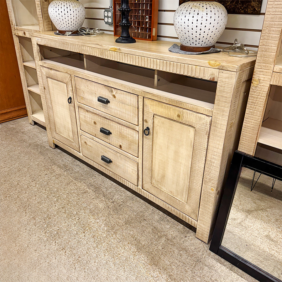 TV/Media Stand Coastal Driftwood