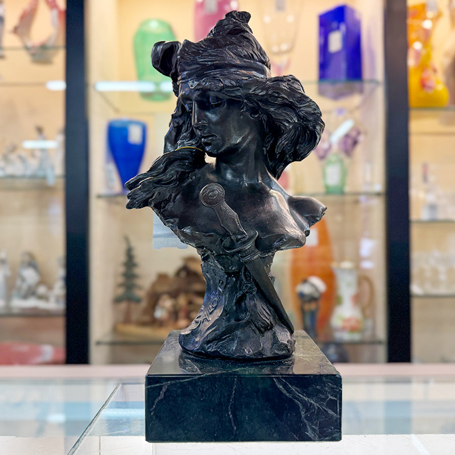 Alfred Foretay Salome Sculptural Bust
