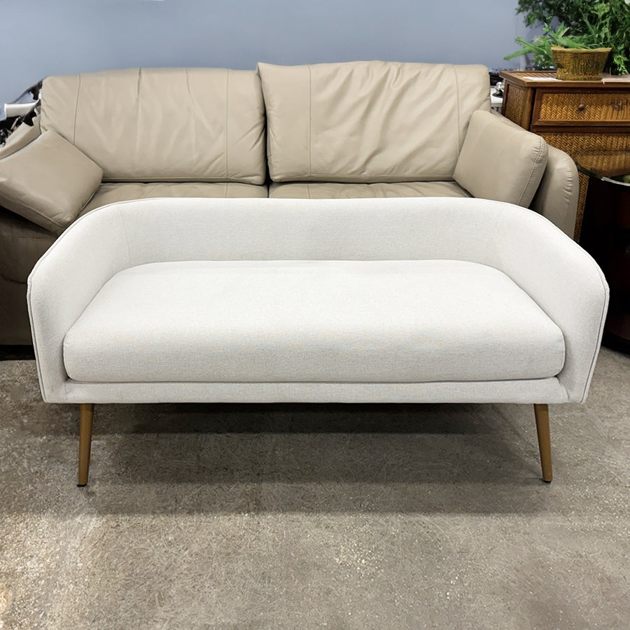 bench wheat grey