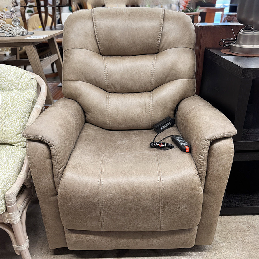 Recliner- Lift Chair, beige fabric, Viva Lift