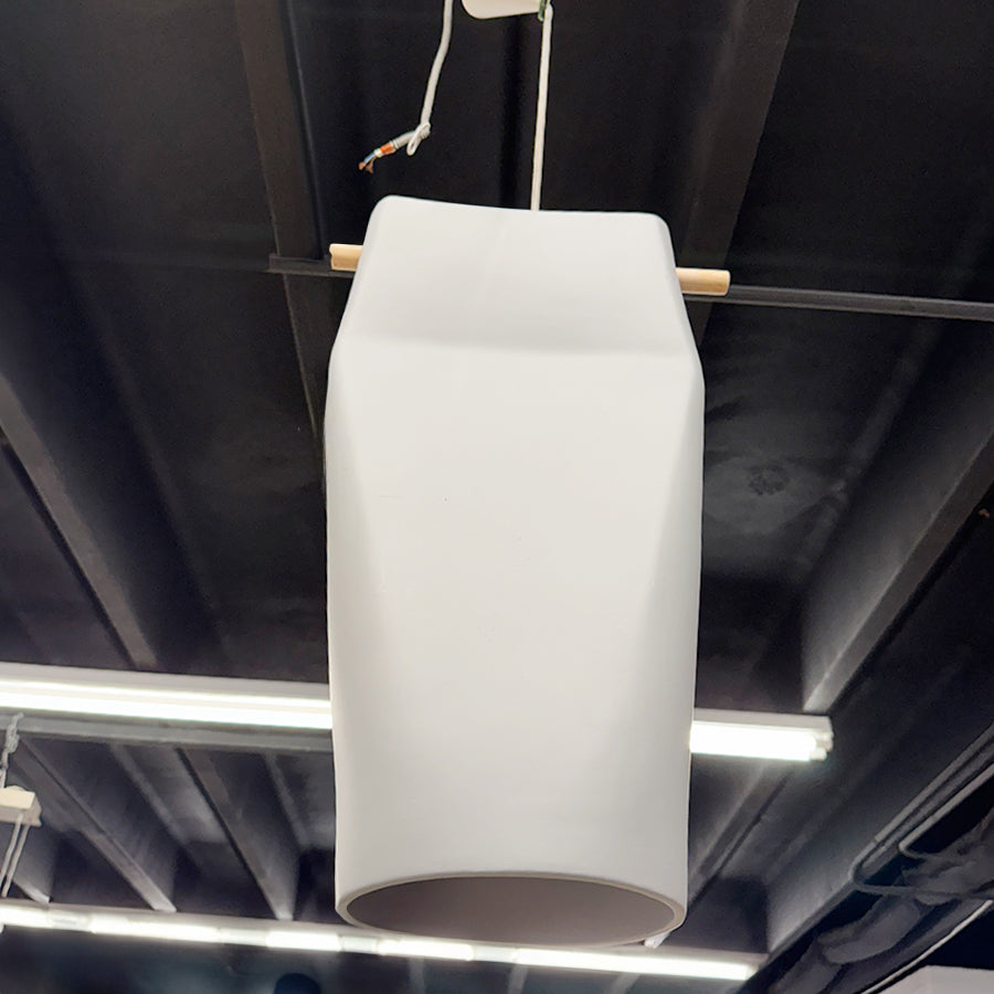 Chandelier- mini form dent, gray