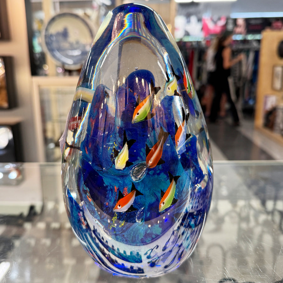 Glass Sculpture Aquarium Fish