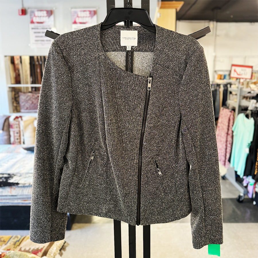 Catherine Malandrino Jacket black white