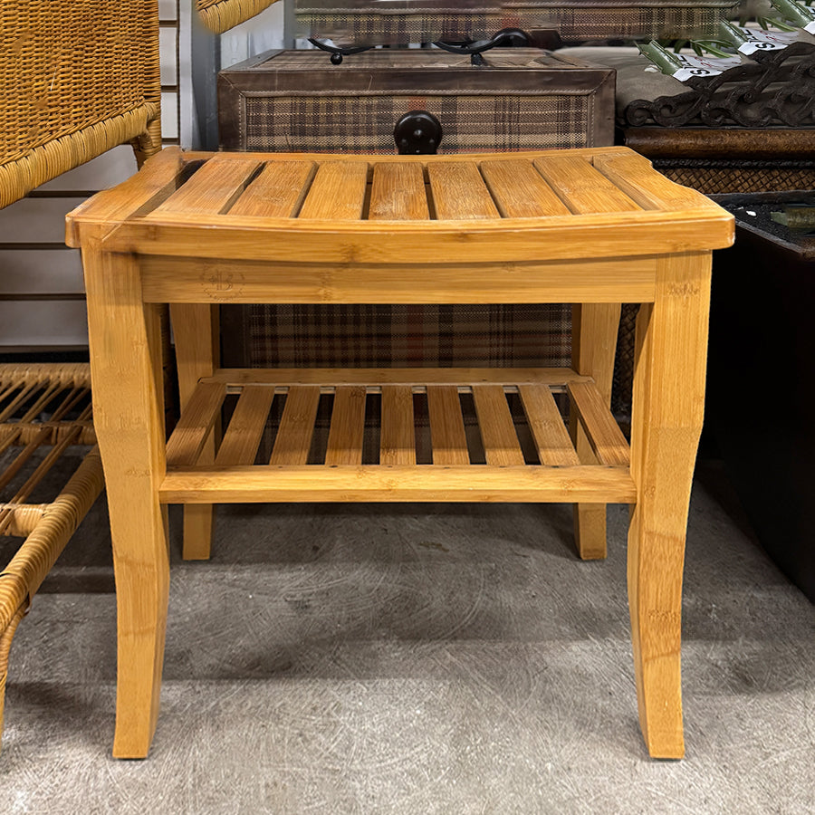 Shower Bench Bamboo