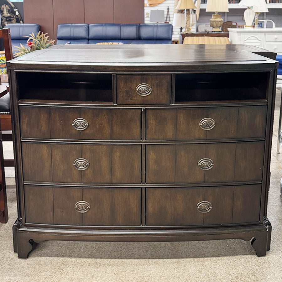 Hooker Media Cabinet brown wood