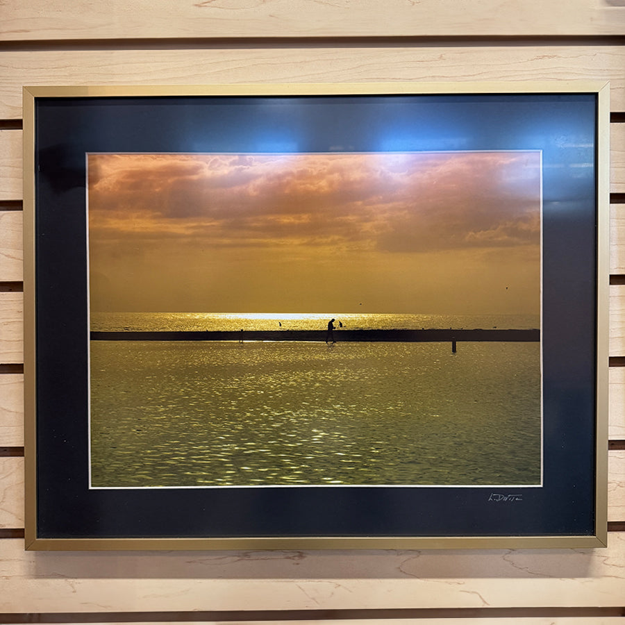 Sunset  Landscape photography in orange and yellow