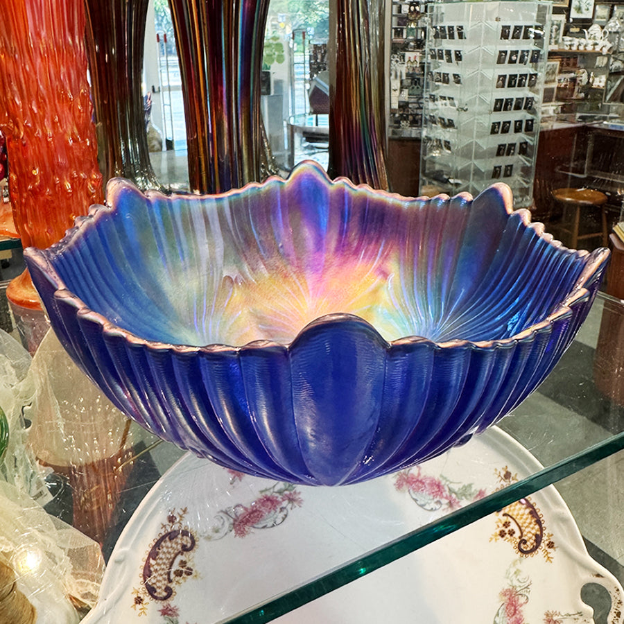Fenton Iridescent Art Glass Bowl
