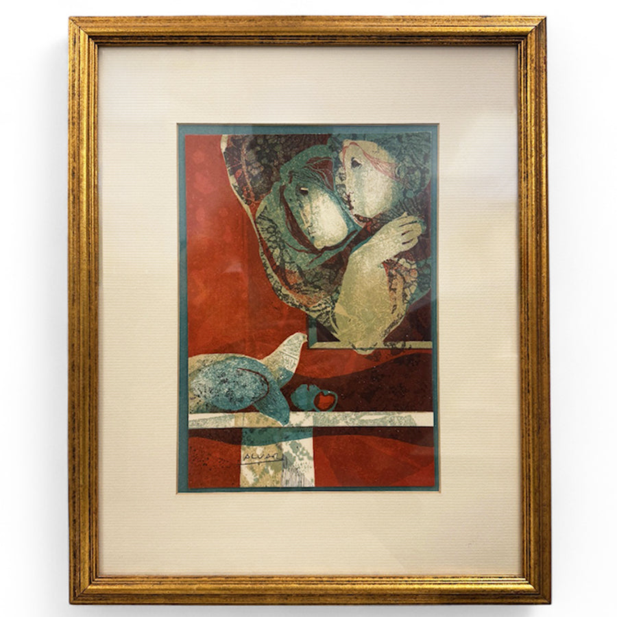 'Regards' Signed Lithograph