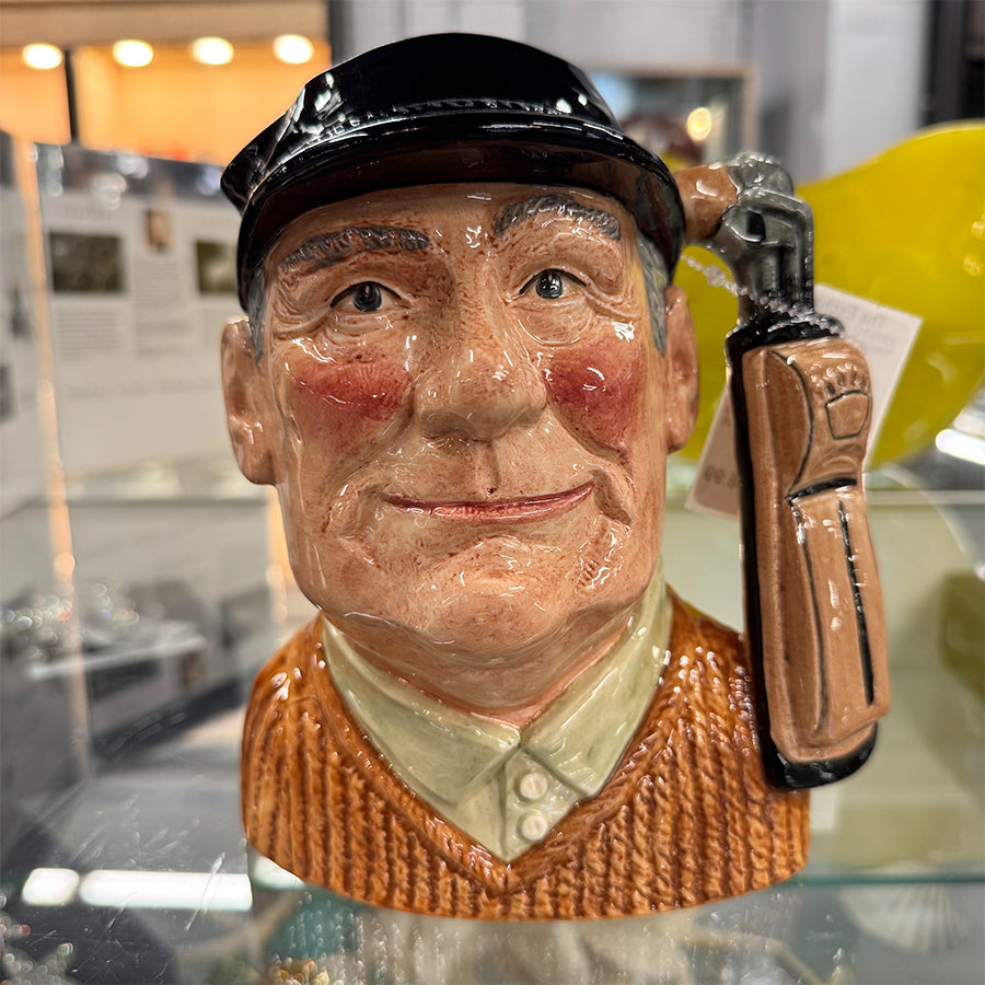 Royal Doulton Golfer D6623  Large Toby Jug