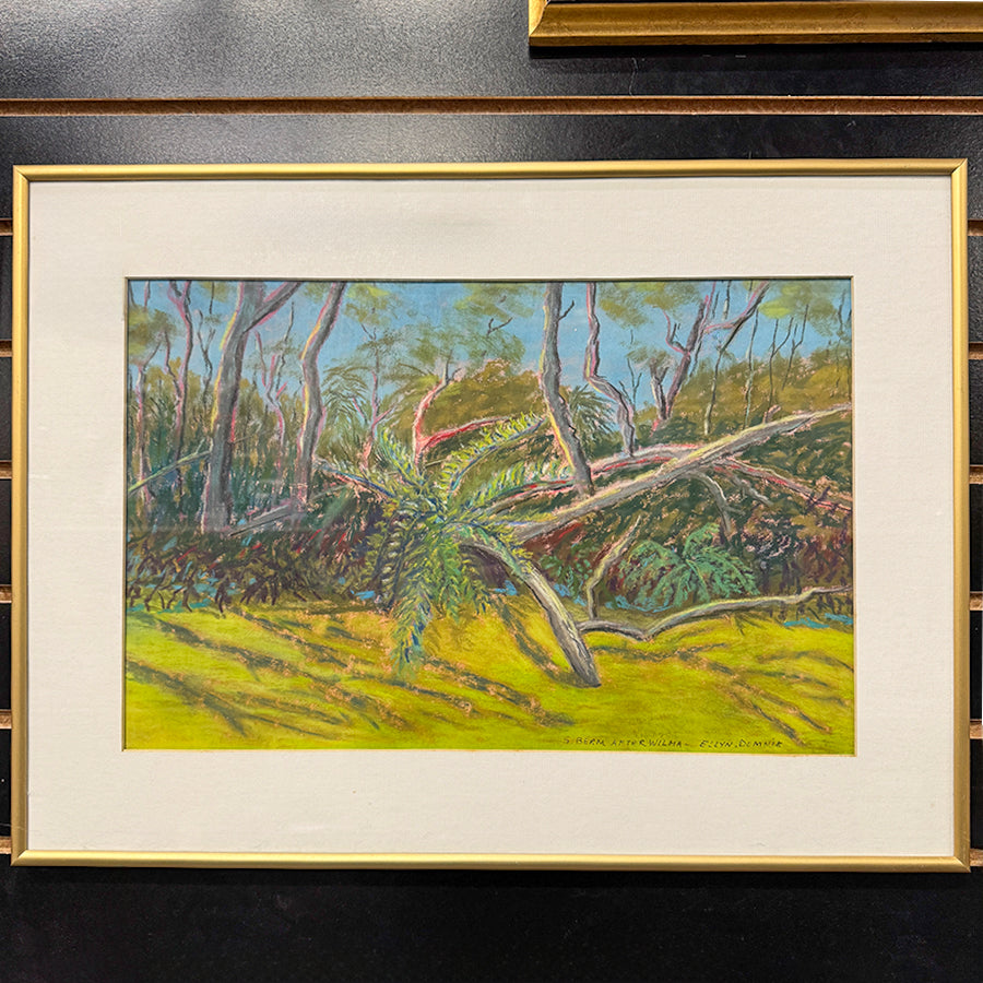 Wall Art 16 x 22 Pastel Art S. Berm After Wilma by Ellyn Domnik