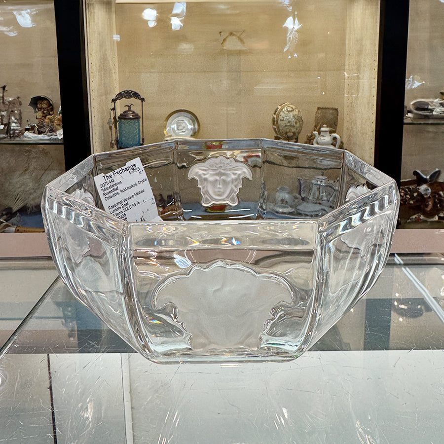 Rosenthal-Versace Medusa Lumière Bowl