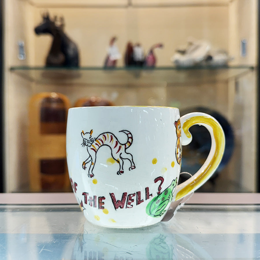 Vtg. Nasco Mystery Mug