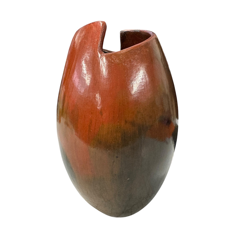 Vase Alice Cling Navajo(dine)Pine Pitch/lightening rim