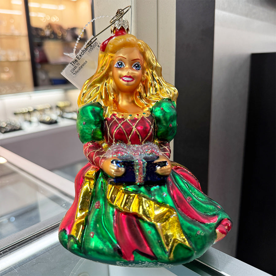 Christmas Ornament Barbie Christopher Radko