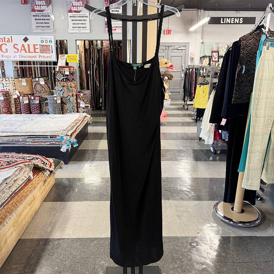 Lauren dress long blk